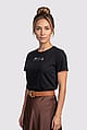 Camiseta Oversized Jesus Em Espelhado - Feminino