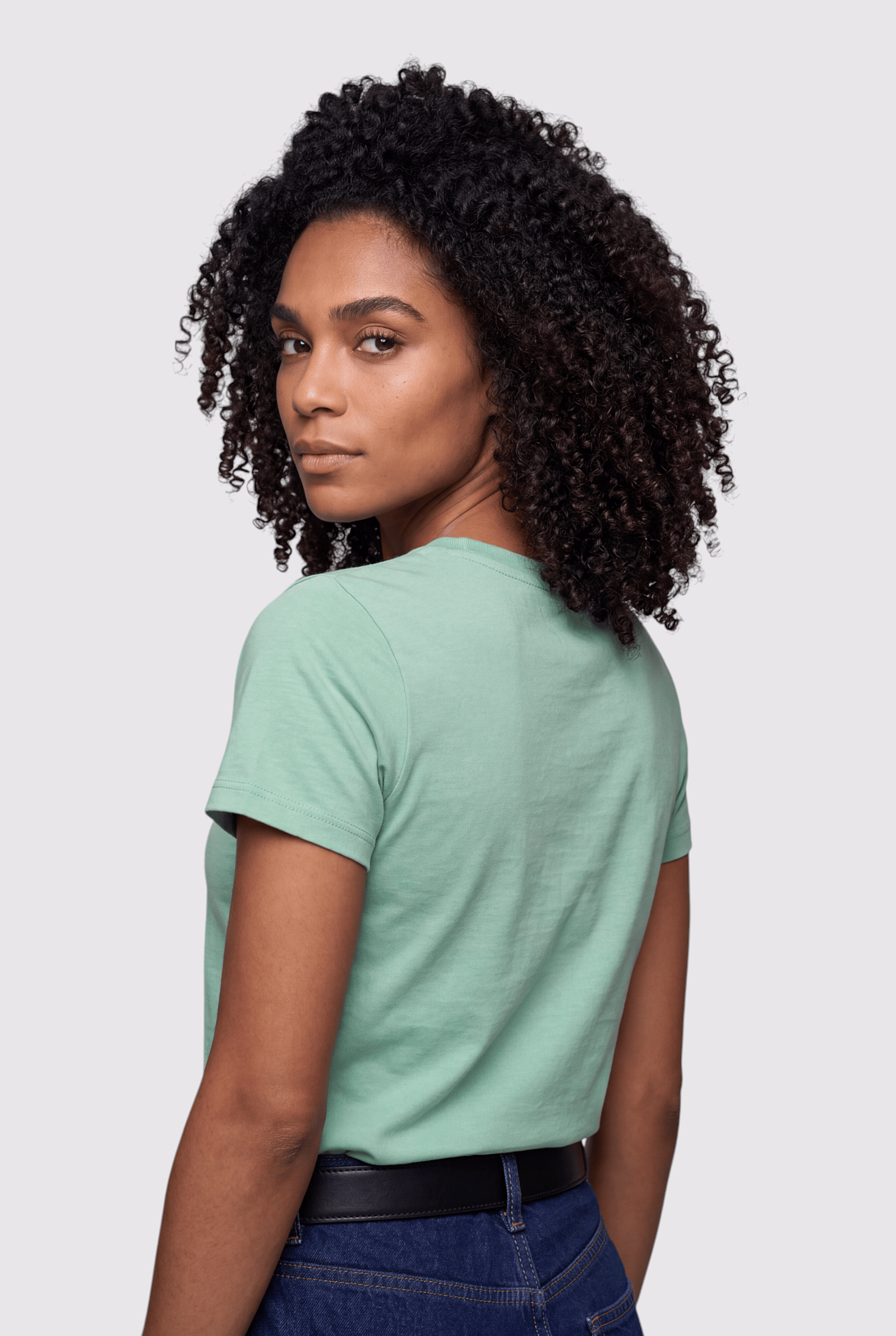 T-Shirt Com Escrita Jesus - Feminino