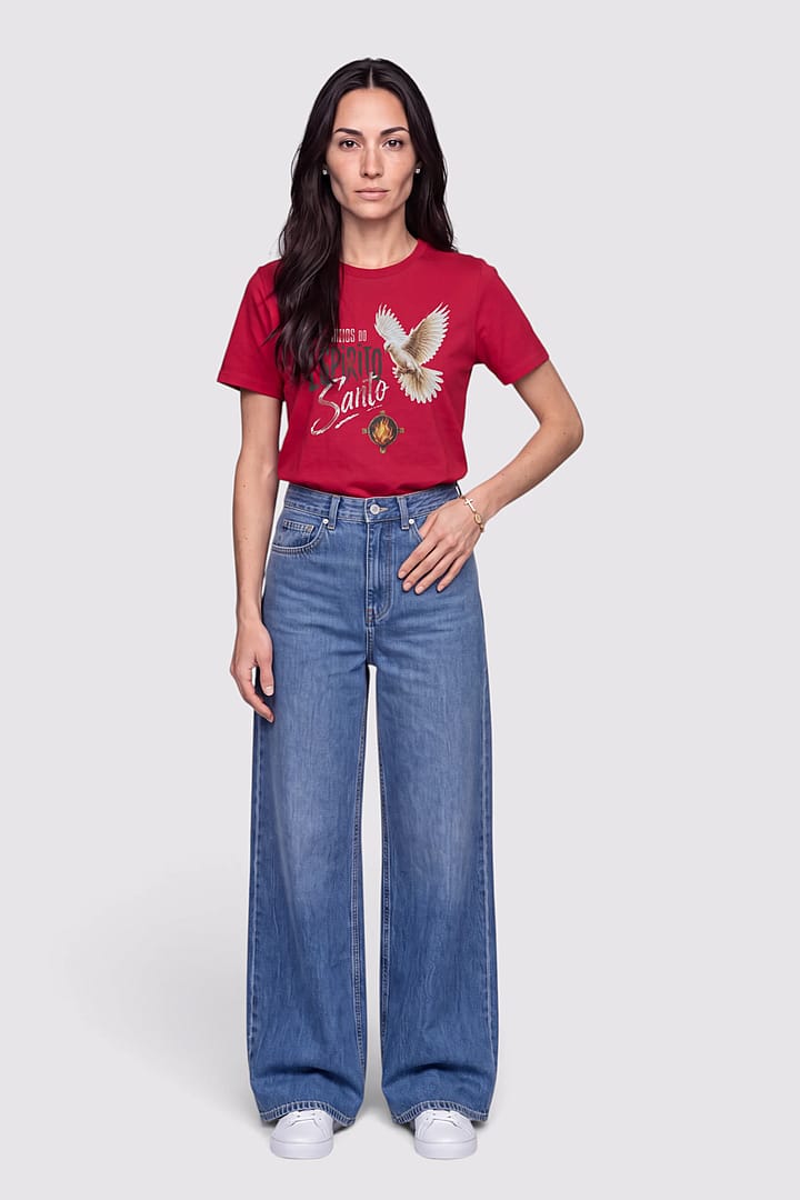 Camiseta Cheios Do Espírito Santo - Feminino