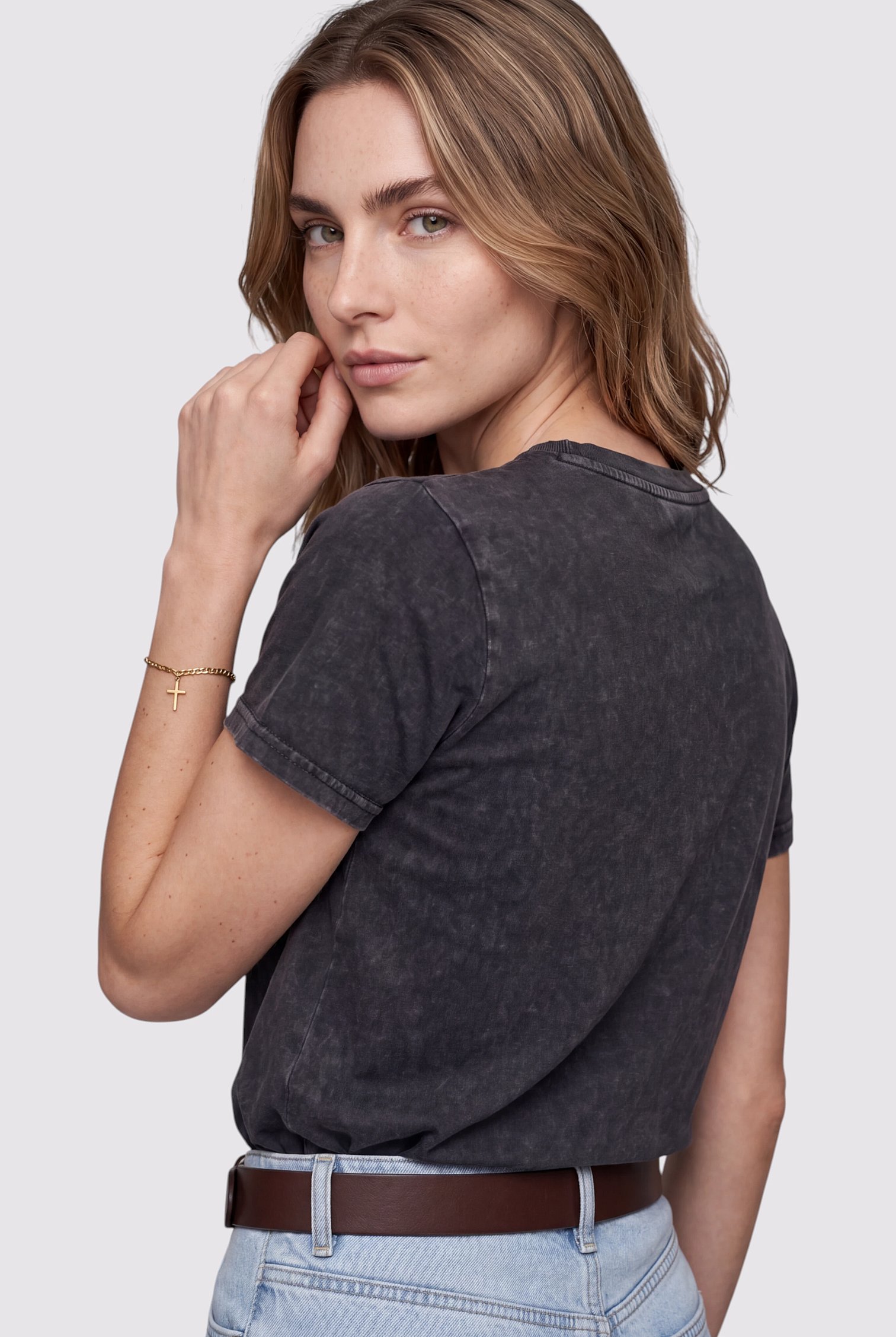 T-Shirt  Seja Forte E Corajosa - Feminino