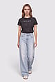 T-Shirt  Seja Forte E Corajosa - Feminino