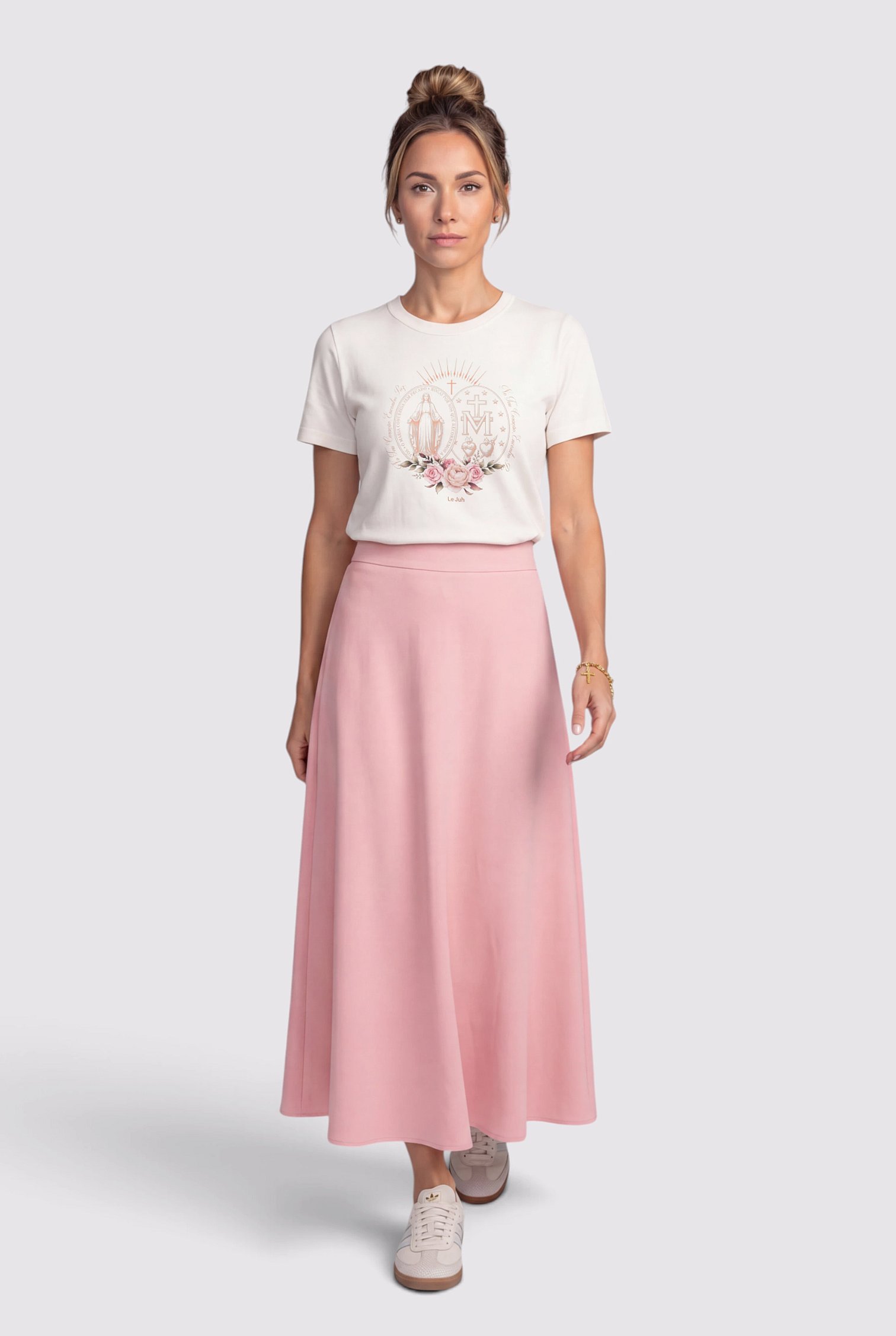 T-Shirt Medalha Milagrosa - Feminino