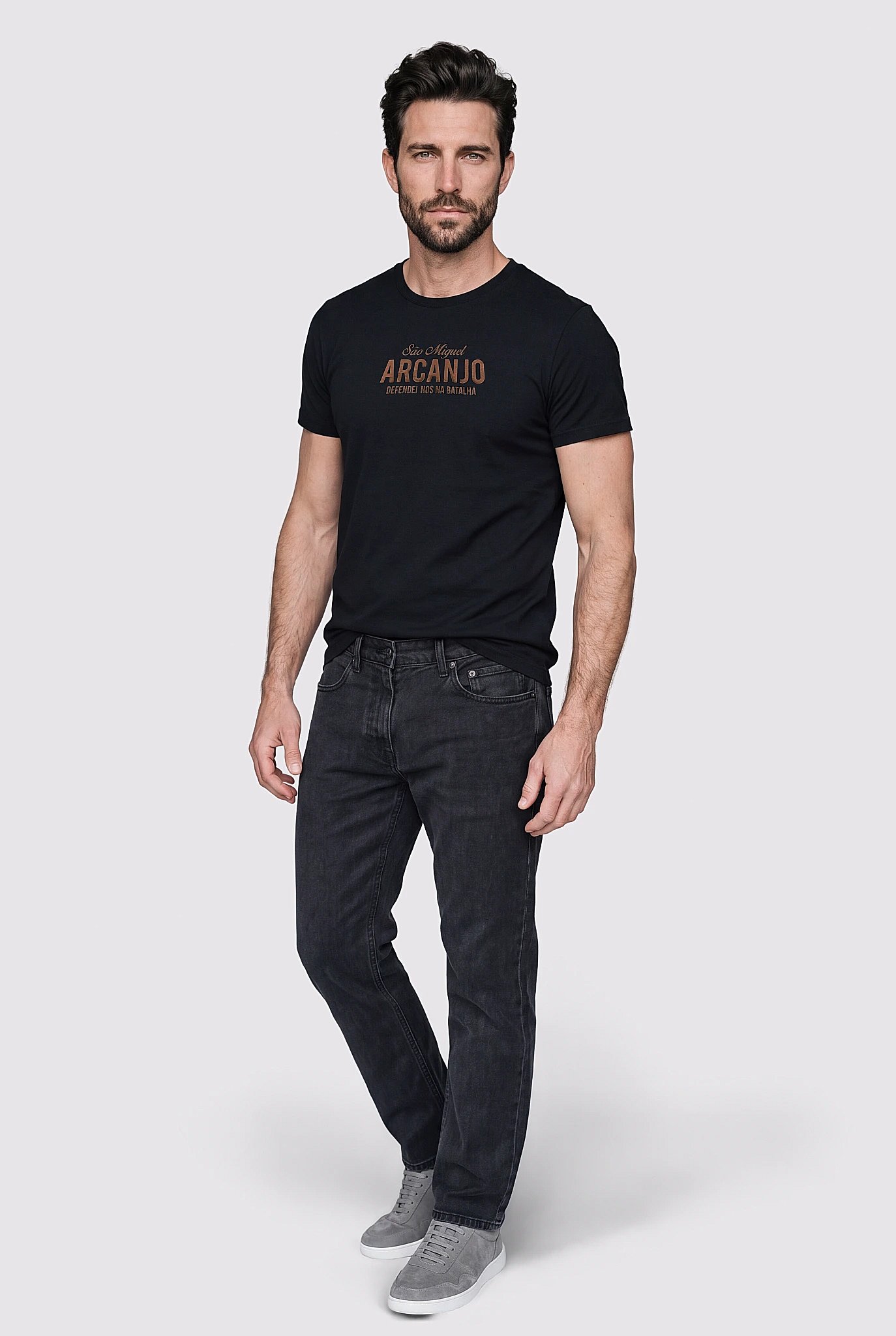 Camiseta Oversized São Miguel Arcanjo - Masculino