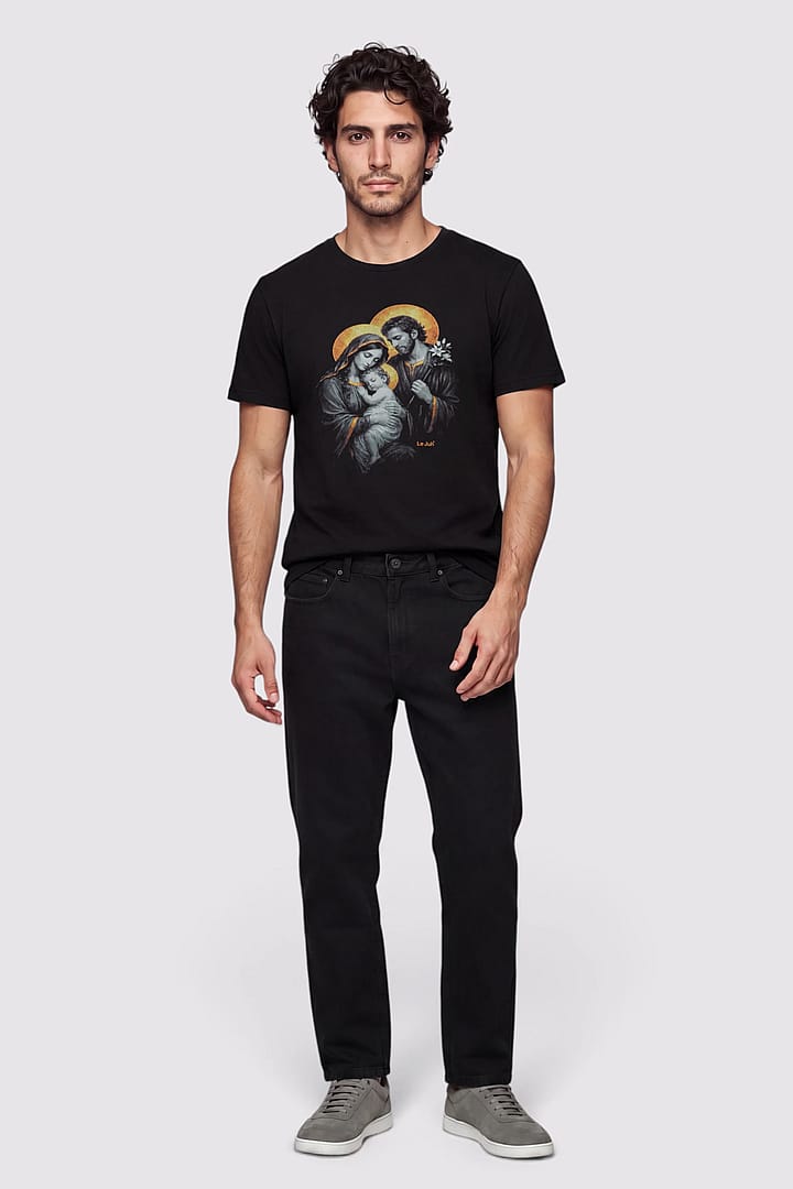 Camiseta Oversized Sagrada Família - Masculino